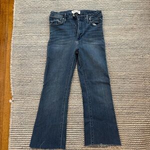 Just Black Dark Blue Flare Jeans